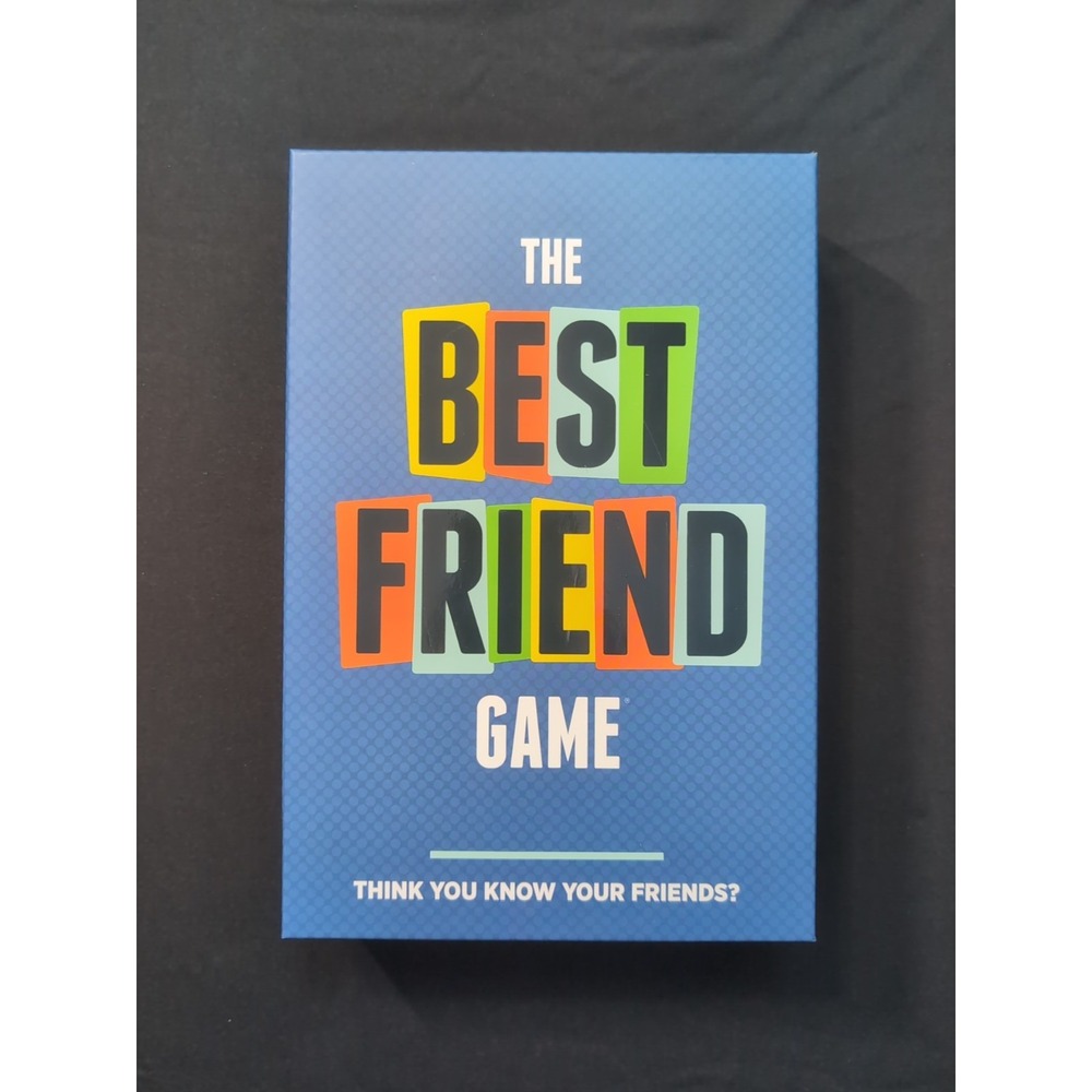 NEW IN BOX! THE BEST FRIEND GAME | Think You Know Your Friends? DSS GAMES (2019)